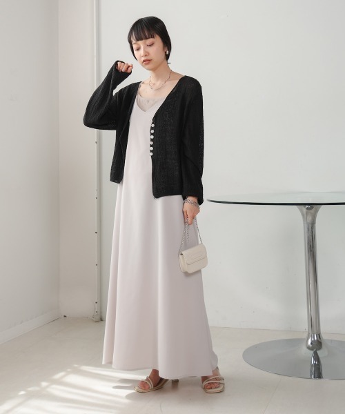 「Bab」 カーディガン FREE ブラック レディース_画像8