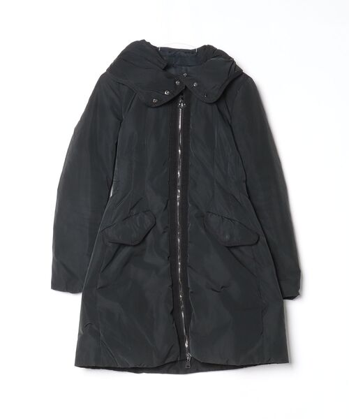 MONCLER（モンクレール） ダウンコート 0 ブラック レディース
