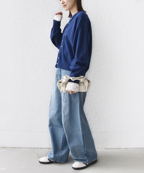 大人気定番✨ヘンプコットン　カップイン キャミソール【藍染】単色　パヤカ　等 ウイング／ツヤカ 脇すっきり・自然なまる胸キープ／カップ肌側綿混で