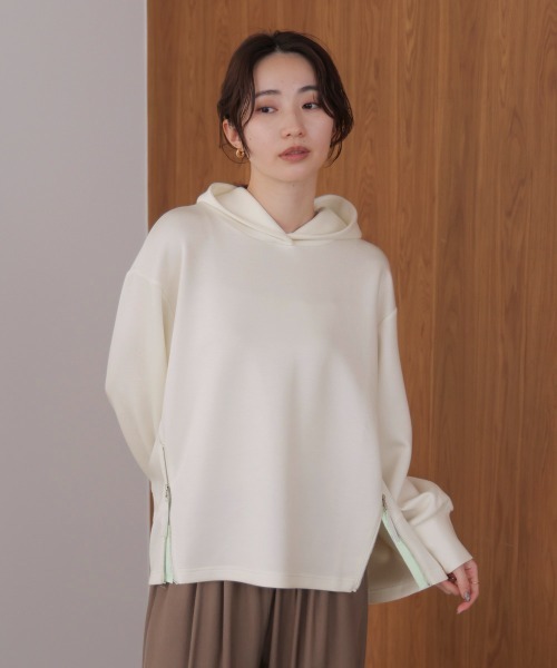 burubloodパーカー送料込 Bou Jeloud（ブージュルード） パーカー シルキーダンボールコクーン