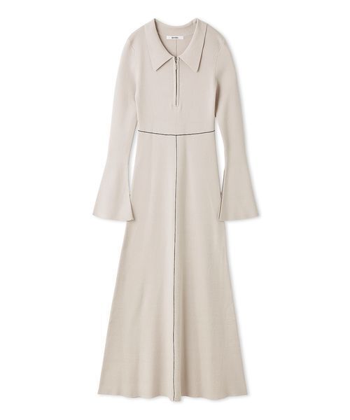 SNIDEL（スナイデル） ワンピース Sustainableスキッパーニット