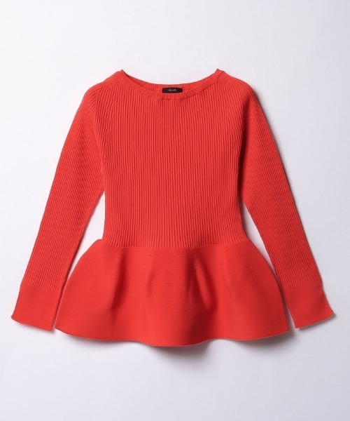 「allureville」 長袖ニット 2 アイボリー レディース_画像3