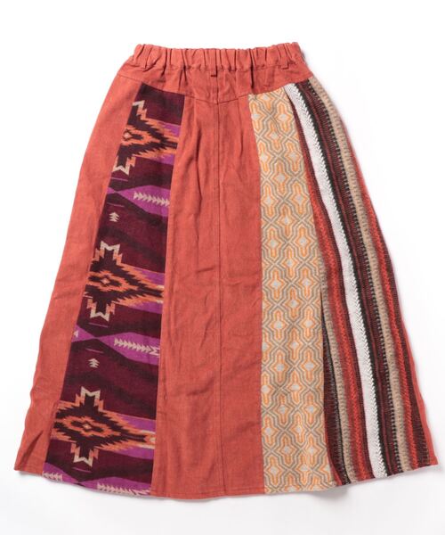 「チチカカ」 スカート MEDIUM カーキ レディース_画像2