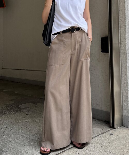 「LBC」 パンツ M エメラルド レディース_画像6