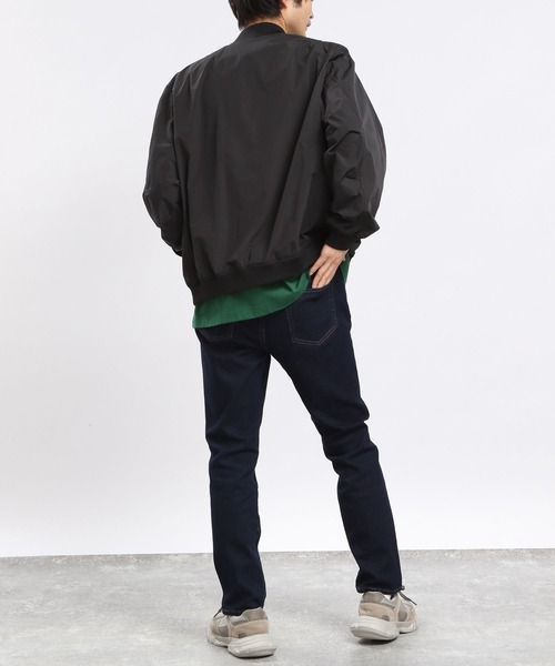 「GLOBAL WORK Smile Seed Store」 ブルゾン MEDIUM ネイビー メンズ_画像3