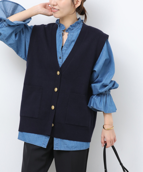 【JOURNAL STANDARD relume】ベスト ハイネックジップベスト（ベスト）｜JOURNAL STANDARD relume