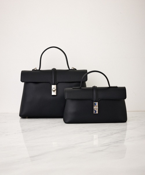 VIS（ビス） ハンドバッグ 「新色追加」「軽量」ひねり金具ワン