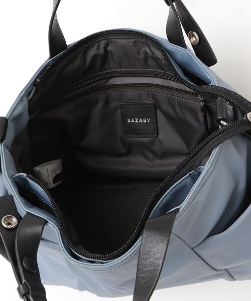 SAZABY（サザビー） ワンポイント2WAYバッグ - ブルー レディース