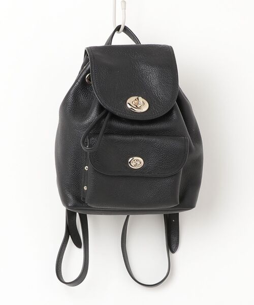 COACH コーチ アンディ リュック レザー 黒 ブラック COACH（コーチ） リュック - ブラック レディース : ZOZOTOWN Yahoo!店