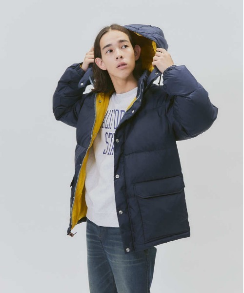 「CAMP7」 ダウンジャケット M ネイビー メンズ_画像9