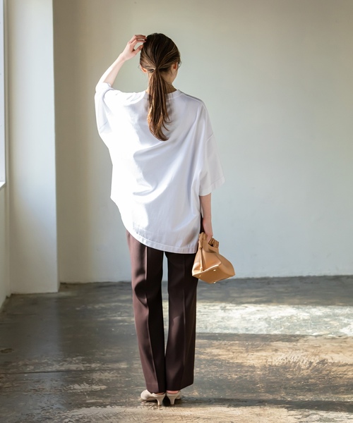 「NOBLE」 パンツ - ベージュ レディース_画像9