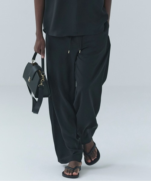 CULLNI（クルニ） スラックス Airy Cloth Extra Wide Drawstring Pant