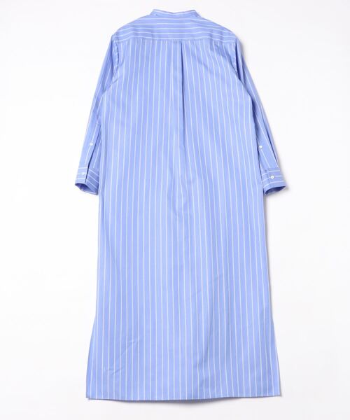 「Demi-Luxe BEAMS」 長袖ワンピース 38 ネイビー レディース_画像2