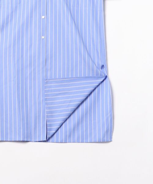 「Demi-Luxe BEAMS」 長袖ワンピース 38 ネイビー レディース_画像3