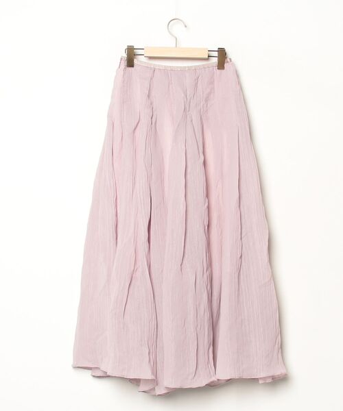 「MADEMOISELLE ROPE'」 プリーツスカート 38 ピンク レディース_画像2
