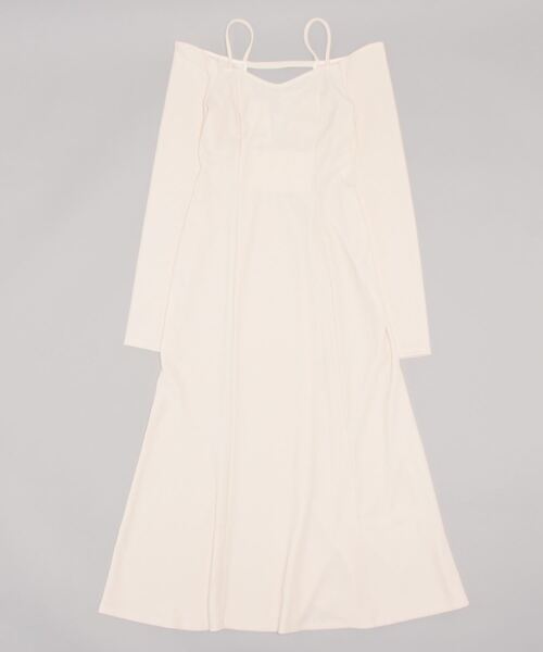 「dazzlin」 コンビワンピース SMALL モカ レディースの画像3