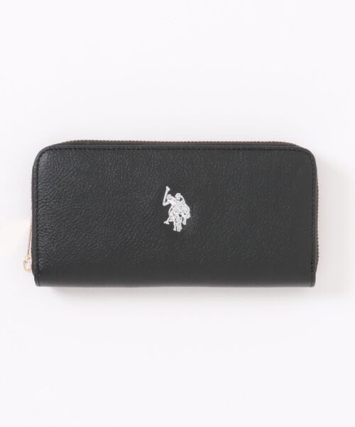 U.S. POLO ASSN.（ユーエスポロアッスン） 長財布 財布 ゴートレザー 