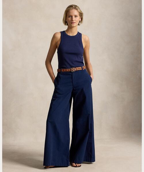 【超美品、現行品】ポロラルフローレン　コットンチノストレートレッグパンツ POLO RALPH LAUREN（ポロ・ラルフローレン） チノパン コットン チノ
