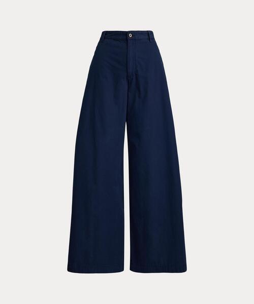 【希少】Ralph Lauren ワイド フレア チノパンツ コットン100% POLO RALPH LAUREN（ポロ・ラルフローレン） チノパン コットン