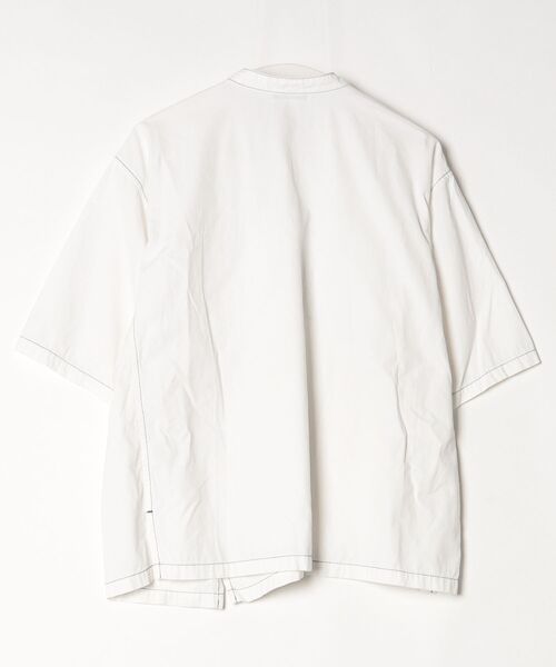 Plantation（プランテーション） 半袖ブラウス M size オフホワイト