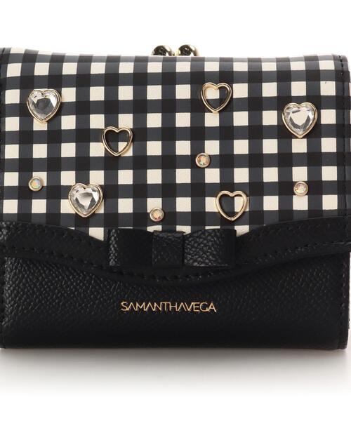 Samantha Vega（サマンサベガ） 財布 ストロベリーギンガム折財布