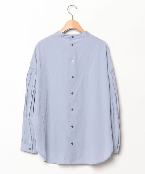 「7-ID concept.」 長袖ブラウス 38 ブルー レディース_画像2