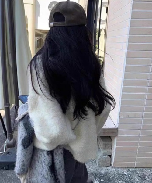 「SHEENA」 長袖ニット M オフホワイト レディース_画像6