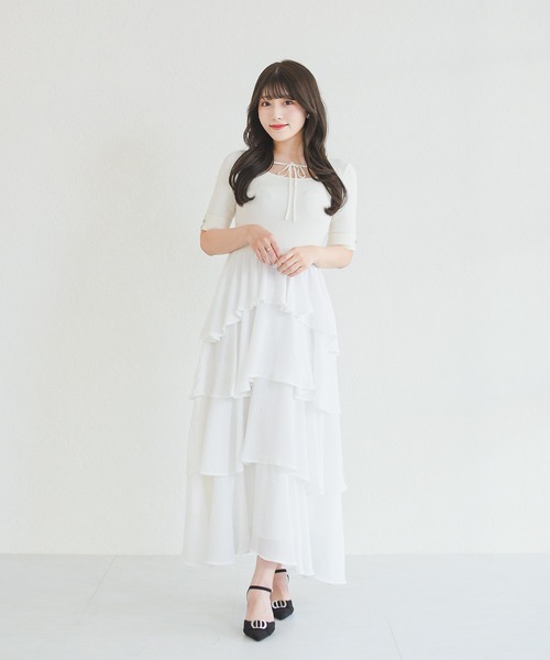 美品♡ミッシュマッシュ MISCH MASCH（ミッシュマッシュ） ワンピース 2026春夏新作 ZOZO限定