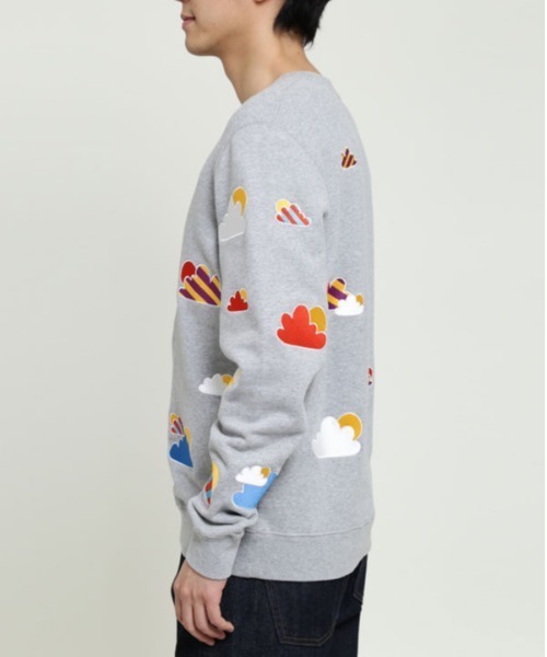 「SUNSPEL」 スウェットカットソー LARGE グレー メンズ_画像2