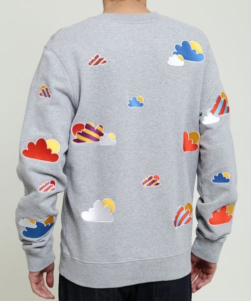 「SUNSPEL」 スウェットカットソー LARGE グレー メンズ_画像4