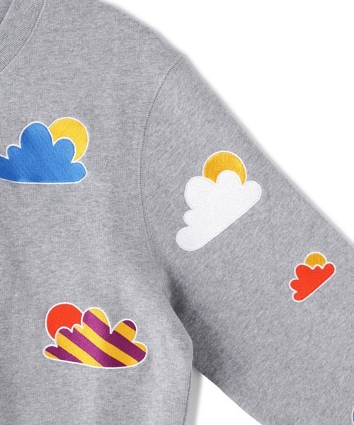 「SUNSPEL」 スウェットカットソー LARGE グレー メンズ_画像9
