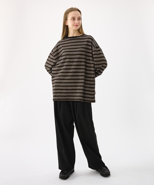 「WETTEMPT」 長袖Tシャツ MEDIUM オフホワイト メンズ_画像4