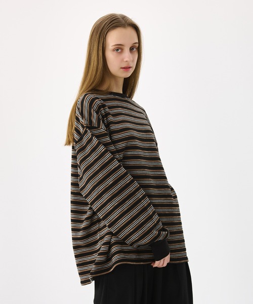 「WETTEMPT」 長袖Tシャツ MEDIUM オフホワイト メンズ_画像9