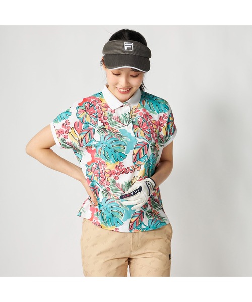 FILA GOLF ポロシャツ ポロ フィラゴルフ ゴルフウェア 吸汗速乾 UV