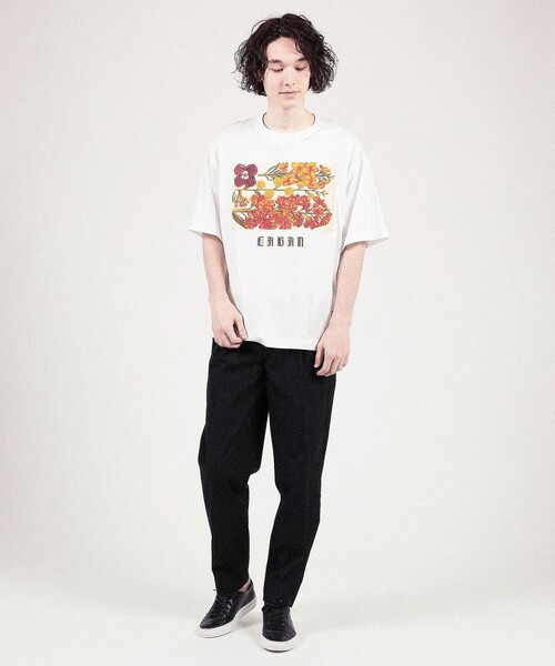 CABaN（キャバン） 半袖Tシャツ M ホワイト メンズ : ZOZOTOWN Yahoo