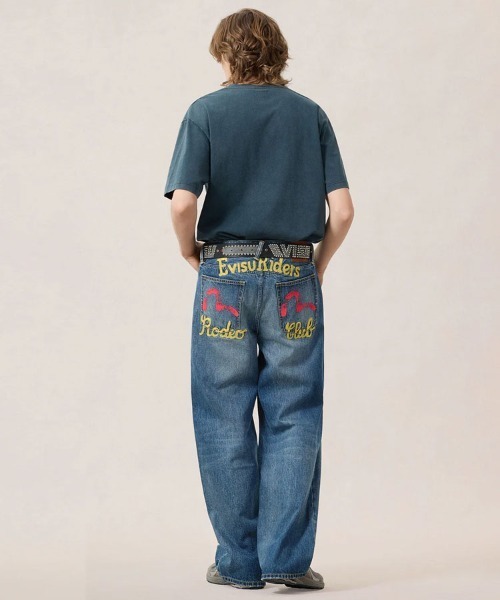 STYLISE tシャツ 「EVISU」EJ，BOLD SEAGULL S/S TEE / ネイビー