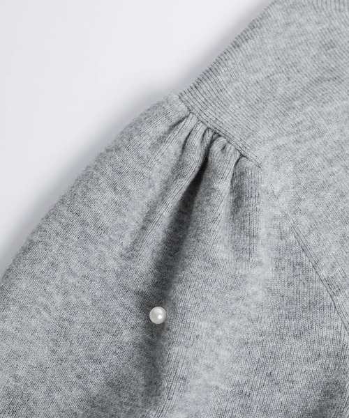 「SUGAR BISKET」 長袖ニット フリー グレー レディース_画像4