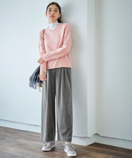 「ANY」 イージーパンツ 2 ブラック レディース_画像5