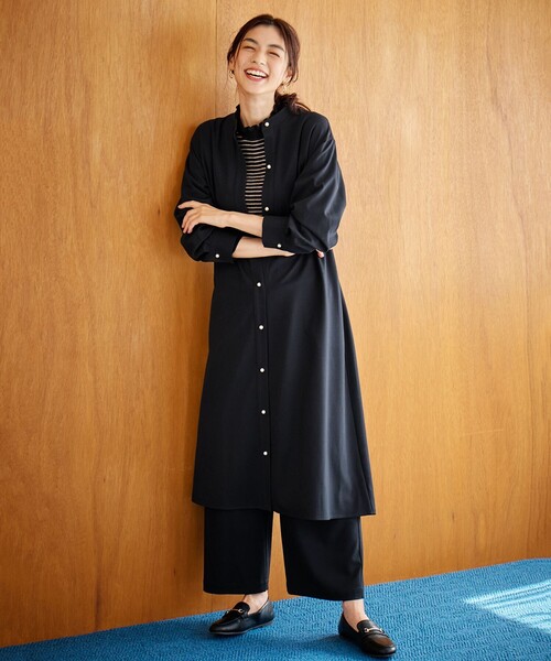 「ANY」 イージーパンツ 2 ブラック レディース_画像9