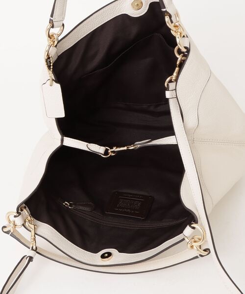 「COACH」 2WAYバッグ FREE ホワイト レディースの画像