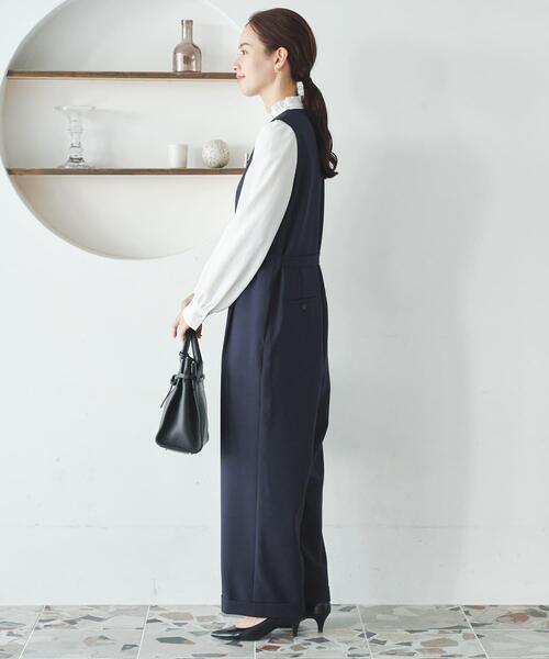 「URBAN RESEARCH」 オールインワン 38 ネイビー レディースの画像