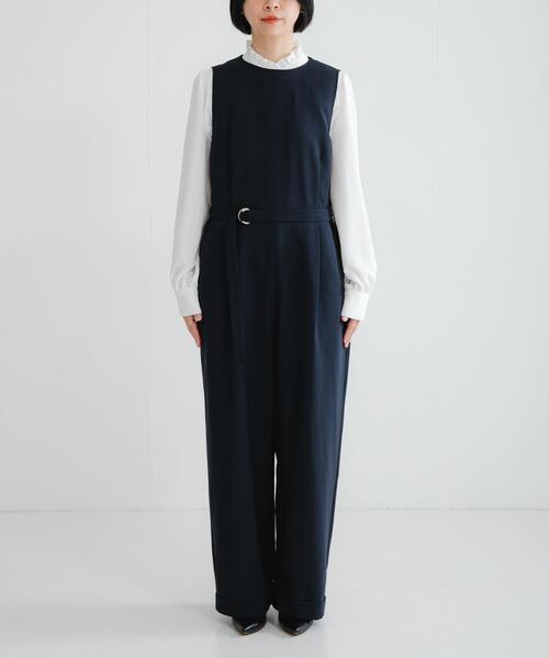 「URBAN RESEARCH」 オールインワン 38 ネイビー レディースの画像