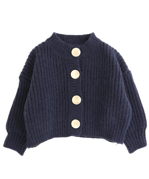 「URBAN CHERRY」 「KIDS」ニットカーディガン 120cm レッド キッズ_画像3