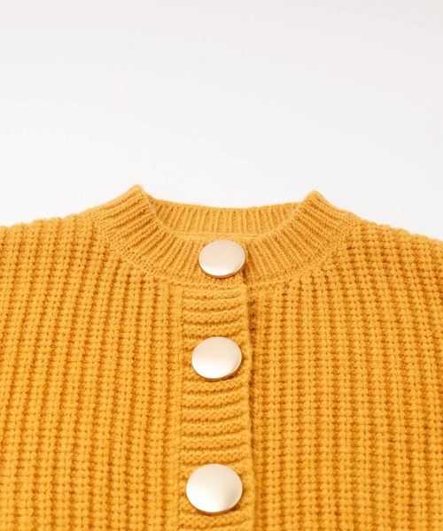 「URBAN CHERRY」 「KIDS」ニットカーディガン 120cm レッド キッズ_画像7