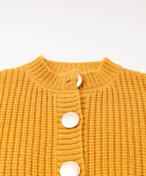 「URBAN CHERRY」 「KIDS」ニットカーディガン 120cm レッド キッズ_画像8