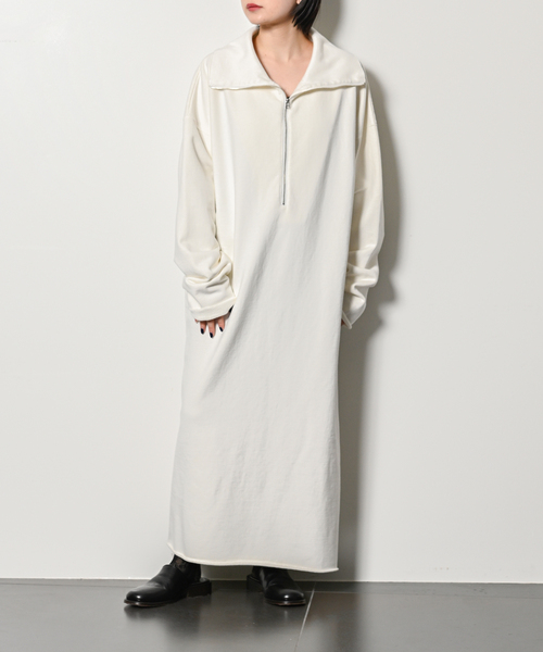「CITYSHOP」 長袖ワンピース 38 グレー レディースの画像