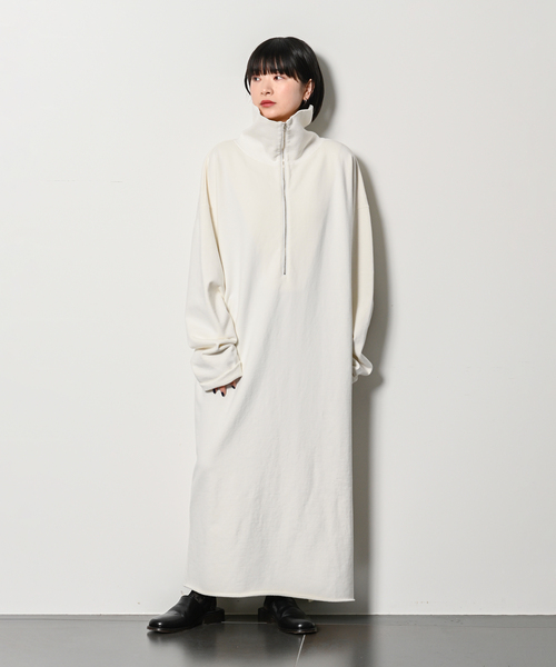 「CITYSHOP」 長袖ワンピース 38 グレー レディースの画像