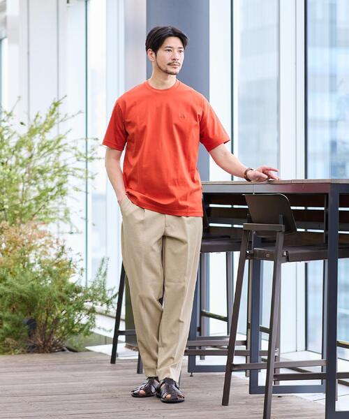 TAKEO KIKUCHI（タケオキクチ） スラックス リネンライクカルゼ