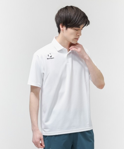MOVESPORT ポロシャツ 半袖 ムーブスポーツ ワンポイントポロシャツ