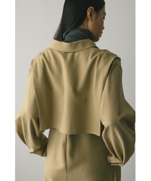 「STYLEMIXER」 コンビワンピース SMALL ブラウン レディースの画像
